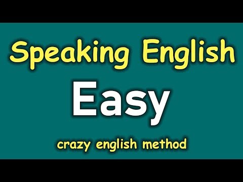 Daily English Conversation with Crazy English Method 😍 Easy To Speak English Fluently For Beginners