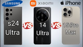 iPhone 15 Pro Max vs. Samsung S24 Ultra vs. Xiaomi 14 Ultra - ultimate showdown