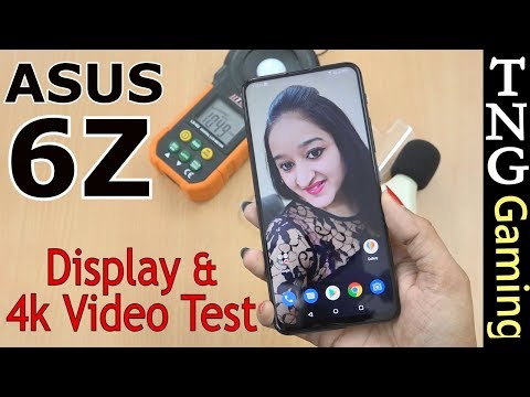 Asus 6z - 4K Video & Display Test