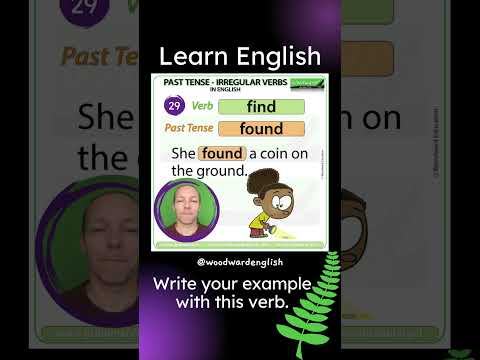 Past Tense of FIND in English ✅ English Pronunciation of FOUND | Learn English Irregular Verbs