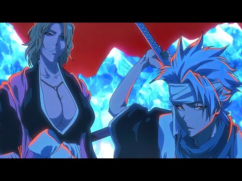 Hitsugaya Toshiro and Rangiku vs Bazz B I Bleach TYBW PART 2 EPISODE 2