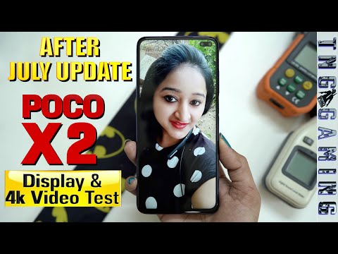 POCO X2 - 4K Video & Display Test