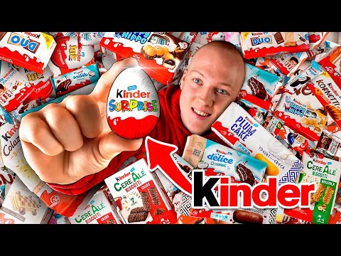 I  Tried all Kinder in the World