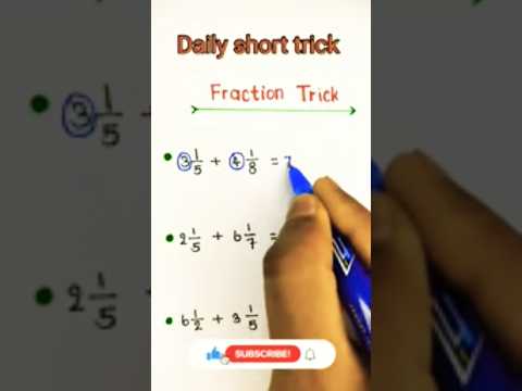 #fractiontricks #mathstricks #trending #student #study #upsc #studywithme #success #shorts #maths