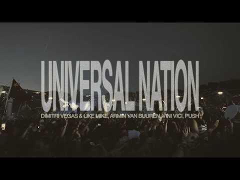 Dimitri Vegas & Like Mike, Armin Van Buuren, Vini Vici, Push - Universal Nation (Music Video)