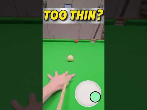 Snooker Too Thin? 🕰️ GoPro Headcam POV