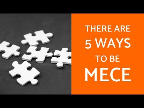 The 5 Ways To Be MECE In Case Interviews