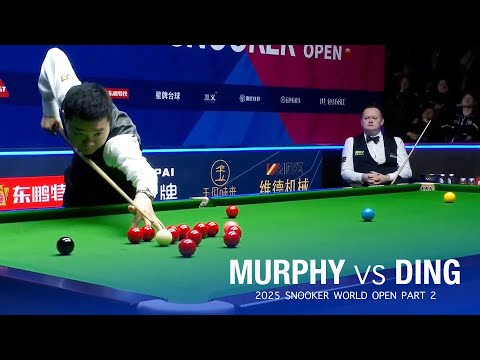 Shaun Murphy vs Ding Junhui 2025 Snooker World Open Part 2