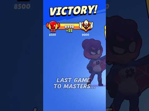 Last Game to Masters pt.4 #brawlstars #shorts