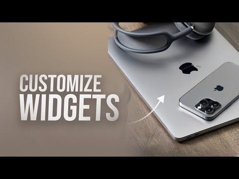 How to Customize Widgets on Macbook Air (tutorial)