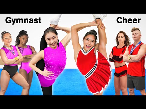 GYMNAST vs CHEER! (Who is stronger?)