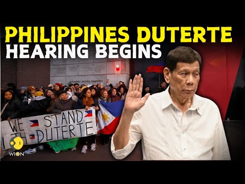 Rodrigo Duterte Trial LIVE: Philippine Duterte Appears Before The ICC | Philippines News | WION