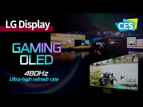 [CES 2024] OLED’s first 480Hz ultra-high refresh rate! High-end gaming display | LG Display