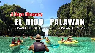 EL NIDO PALAWAN 🇵🇭 | Ultimate Travel Guide + Expenses + ISLAND TOURS A, B, C AND NACPAN BEACH