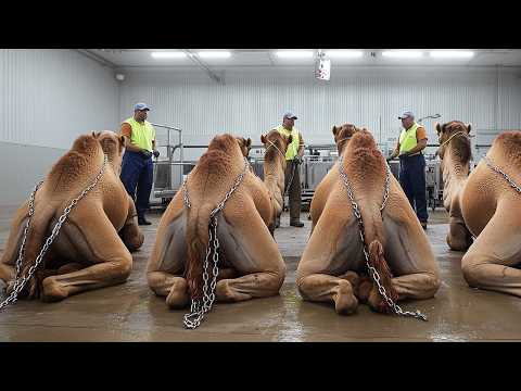 Millions Of Camels, Donkeys And Foxes Are Slaughtered And Processed This Way - Processing Factory