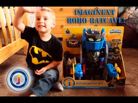 The All New Imaginext Robo Batcave! Batman & The Joker!