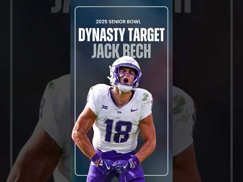 Don't Sleep On This BIG Wide Receiver in Dynasty Rookie Drafts | 2025 Fantasy Football #shorts