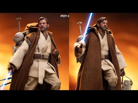 New Star Wars Hermit Master Obi Wan Kenobi 1/12 scale action figure revealed by Play One Twelve