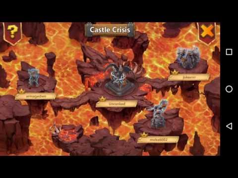 Castle Clash - Castle Crisis Ember Army Jokerrrr Damage over 100m