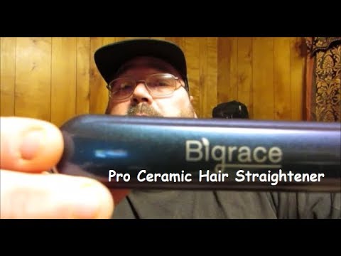 Bigrace Pro Ceramic Hair Straightener w/LED Display