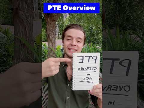 PTE Exam Pattern in 60 SECONDS  (structure, format & overview)