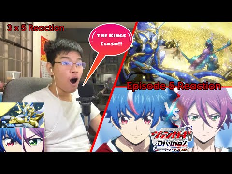 FATED KING VS DESTINED KING | Cardfight!! Vanguard Divinez DELUXE Arc Episode 5 REACTION