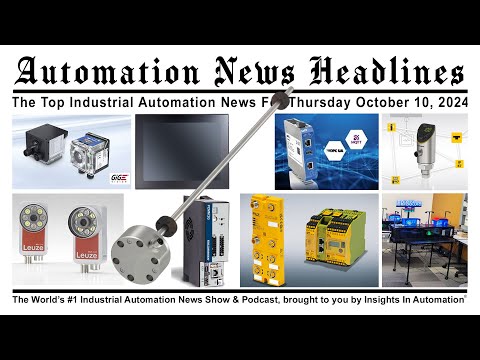 Automation News Headlines for Thursday October 10, 2024