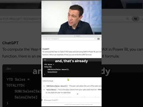 Writing DAX code using ChatGPTo