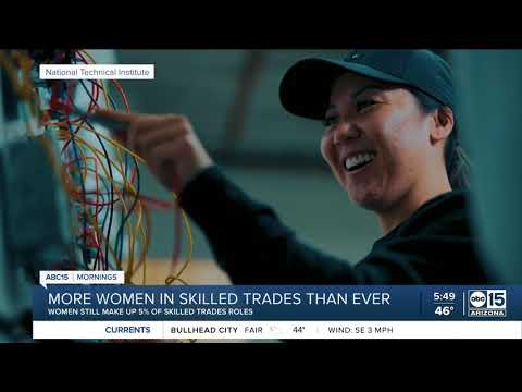 More women in skilled trades than ever