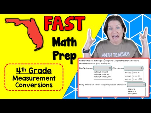 4th GRADE | Florida FAST Math Test Prep FREEBIE | MA.4.M.1.2