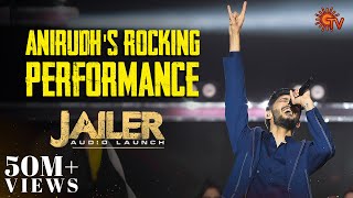 Anirudh's Rocking Performance of Hukum | Jailer Audio Launch