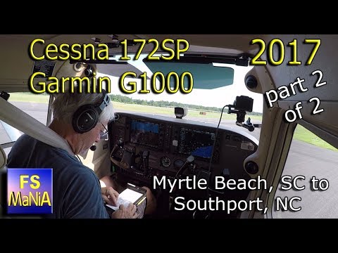 Cessna 172S Garmin G1000 KCRE KSUT part 2 of 2