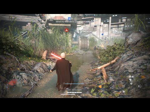 STAR WARS Battlefront II Galactic Assault (PS5) Count Dooku Gameplay