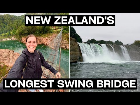 WHAT TO DO Nelson New Zealand - Buller Gorge Swing Bridge & Maruia Falls Unveiled!