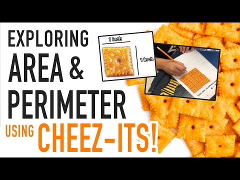 How to Teach Area and Perimeter of a Rectangle Using Cheez-Its!