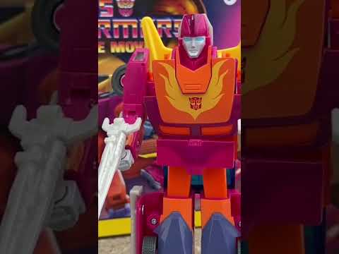 Transformers G1 reissue Hotrod action figure quick look