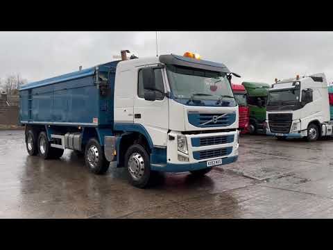 **SOLD** 2013 Volvo FM450 Sleeper Cab 8x4 Alloy Tipper Truck - Dixon Commercial Exports Ltd