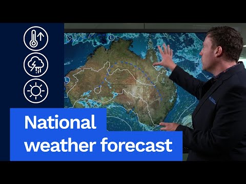 National Weather Forecast: Mild conditions for most of Australia in the coming days