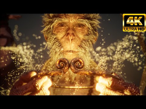 Old Monkey Reveals Wukong’s Story Scene - Black Myth Wukong