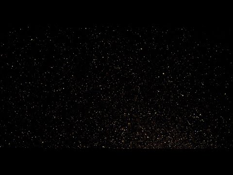 Particles small and a lot Black Screen 4K / Filmed with RED camera relaxing Background