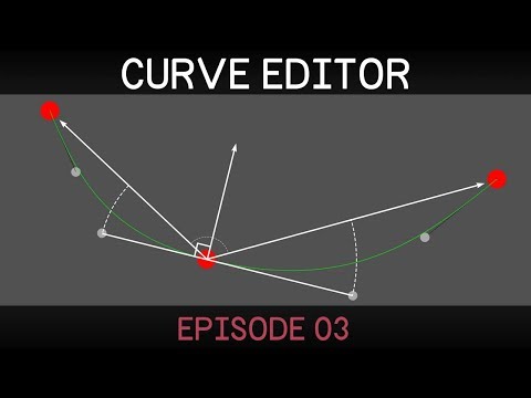 [Unity] 2D Curve Editor (E03: closed path and auto-controls)