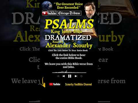 19~Book of Psalms Short | By A.Scourby | DRAMATIZED | God is Spirit, Truth & Love #youtubeshorts