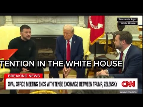 Zelenskyy Trump meeting In Oval Office Turn Into a Tense Argument