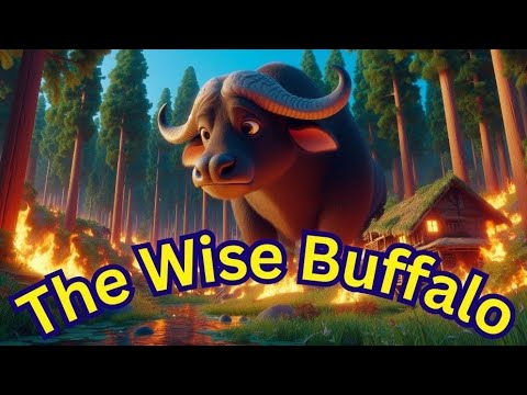 The Wise Buffalo | Bedtime Stories for Kids in English | Animal Cartoon Video