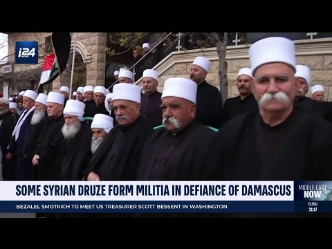 Syrian Druze form militia in defiance of Damascus