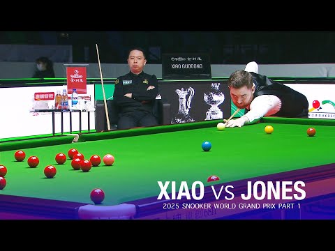 Guodong Xiao vs Jak Jones 2025 Snooker World Grand Prix Part 1