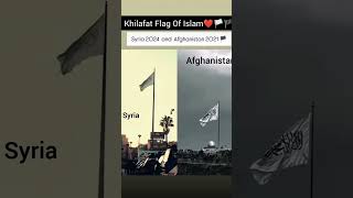 Khilafat Flag Of Islam❤️✌️🇸🇩 #freepalestine #afghanistan #syria #islamiccountries #islamicflag