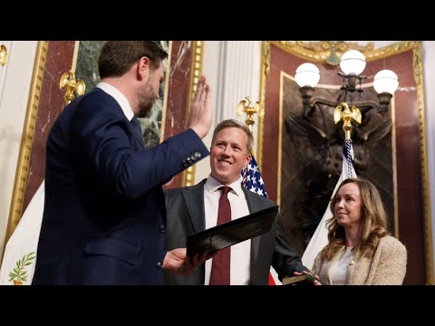 Vice President JD Vance Swears In Secretary of the Army