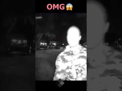 Most Terrifying Footage Caught on Doorbell Camera 😱 #shorts