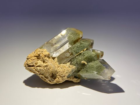 Himalayan Quartz with Chlorite Inclusions, Mineral Specimen, Minerals & Crystals, Rocks & Minerals